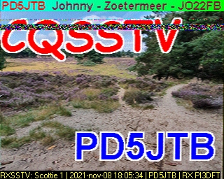 PD5JTB: 2021-11-08 de PI3DFT