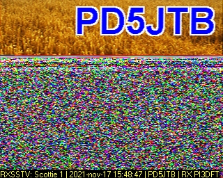 PD5JTB: 2021-11-17 de PI3DFT