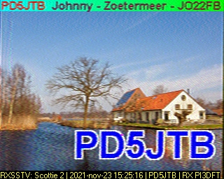 PD5JTB: 2021-11-23 de PI3DFT