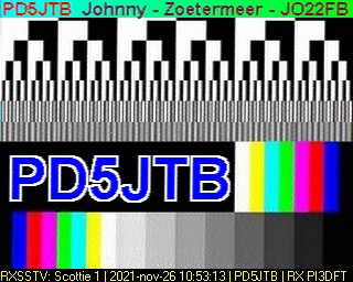 PD5JTB: 2021-11-26 de PI3DFT