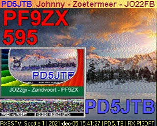 PD5JTB: 2021-12-05 de PI3DFT