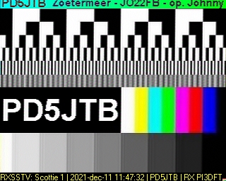 PD5JTB: 2021-12-11 de PI3DFT