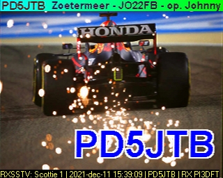 PD5JTB: 2021-12-11 de PI3DFT
