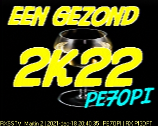PE7OPI: 2021-12-18 de PI3DFT
