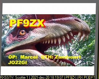 PF9ZX: 2021-12-20 de PI3DFT