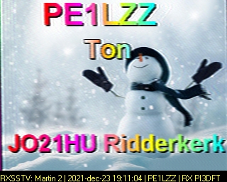 PE1LZZ: 2021-12-23 de PI3DFT