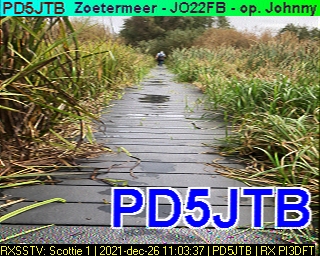 PD5JTB: 2021-12-26 de PI3DFT