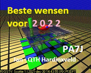 PA7J: 2021-12-30 de PI3DFT