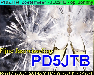 PD5JTB: 2021-12-31 de PI3DFT