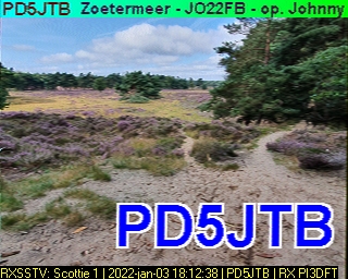 PD5JTB: 2022-01-03 de PI3DFT