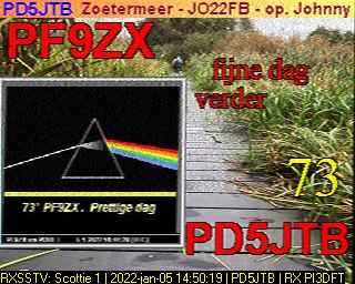 PD5JTB: 2022-01-05 de PI3DFT