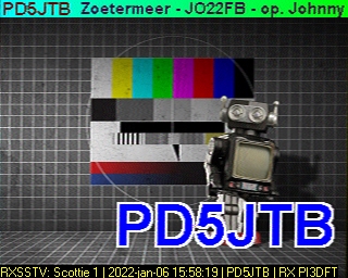 PD5JTB: 2022-01-06 de PI3DFT