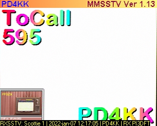 PD4KK: 2022-01-07 de PI3DFT