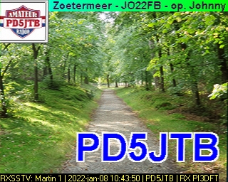 PD5JTB: 2022-01-08 de PI3DFT