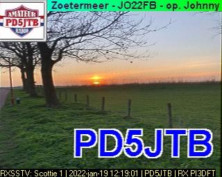 PD5JTB: 2022-01-19 de PI3DFT