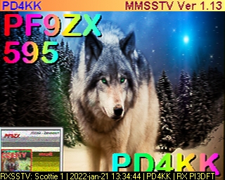 PD4KK: 2022-01-21 de PI3DFT