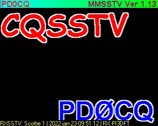 PD0CQ: 2022-01-23 de PI3DFT