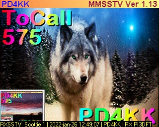 PD4KK: 2022-01-26 de PI3DFT