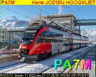 PA7M: 2022-01-27 de PI3DFT