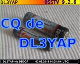 DL3YAP: 2019020314 de PI3DFT