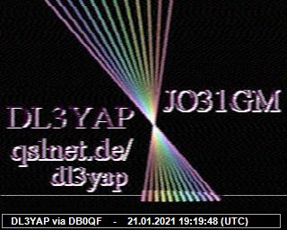 DL3YAP: 2021012119 de PI3DFT