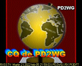 PD2WG: 2022-02-05 de PI1DFT