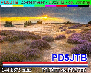PD5JTB: 2022-09-07 de PI1DFT
