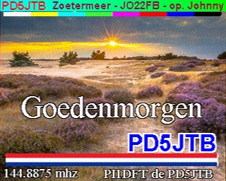 PD5JTB: 2022-09-11 de PI1DFT