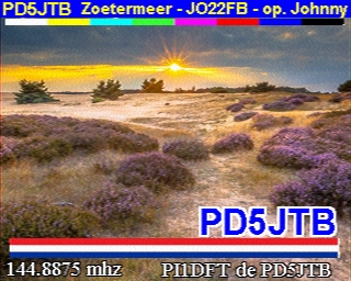 PD5JTB: 2022-11-06 de PI1DFT