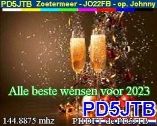 PD5JTB: 2023-01-01 de PI1DFT