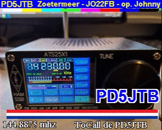 PD5JTB: 2023-01-07 de PI1DFT