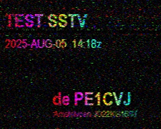 PE1CVJ: 2025-08-05 de PI1DFT