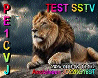 PE1CVJ: 2025-08-13 de PI1DFT