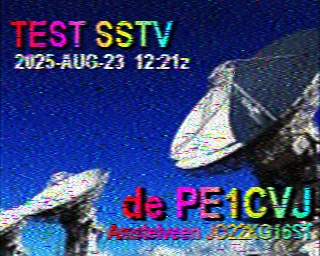 PE1CVJ: 2025-08-23 de PI1DFT