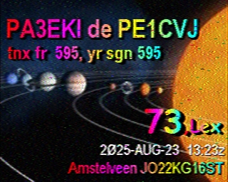 PE1CVJ: 2025-08-23 de PI1DFT