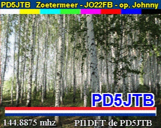 PD5JTB: 2026-05-08 de PI1DFT