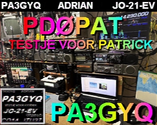 PA3GYQ: 2026-05-15 de PI1DFT