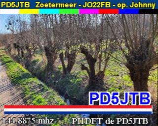 PD5JTB: 2026-05-18 de PI1DFT