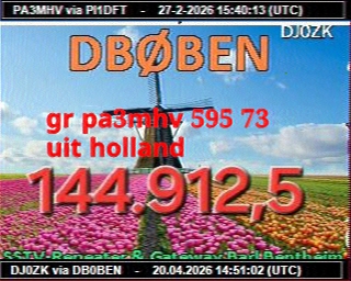PA3MHV: 2026-05-26 de PI1DFT
