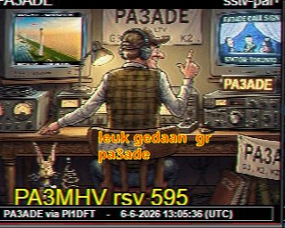 PA3MHV: 2026-06-06 de PI1DFT
