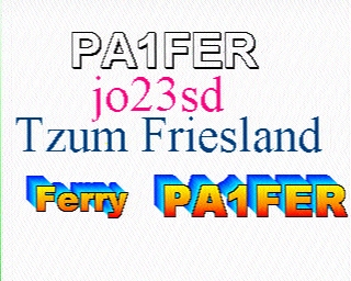 PA1FER: 2026-07-12 de PI1DFT