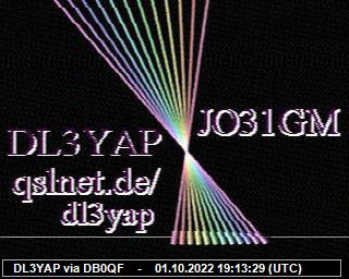 DL3YAP: 2022100119 de PI1DFT
