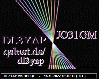 DL3YAP: 2022101418 de PI1DFT