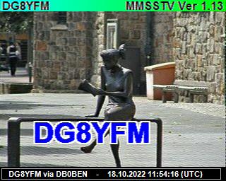 DG8YFM: 2022101811 de PI1DFT