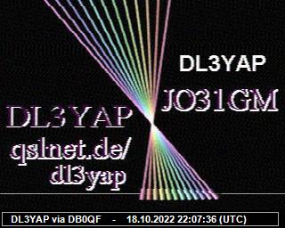 DL3YAP: 2022101822 de PI1DFT