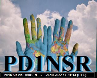 PD1NSR: 2022102917 de PI1DFT