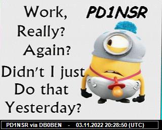PD1NSR: 2022110320 de PI1DFT