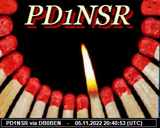 PD1NSR: 2022110520 de PI1DFT