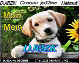 DJ0ZK: 2022110706 de PI1DFT