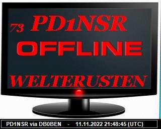 PD1NSR: 2022111121 de PI1DFT